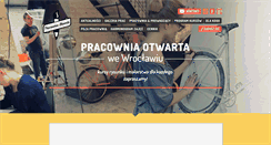 Desktop Screenshot of pracowniaotwarta.com